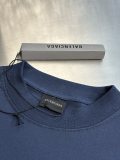 Balenciaga Fashion Star Interactive Signature Printed Short Sleeve Couple Casual Oversize T-shirt