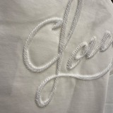 Balenciaga 26SS Personalized Embroidered Logo Short Sleeve Unisex Casual Versatile T-shirt