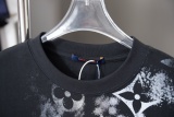 Louis Vuitton 26SS Classic Logo Printed Short Sleeve Unisex Versatile Loose T-shirt