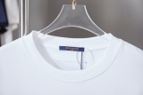 Louis Vuitton 26SS Fashion Letter Hot Diamond Short Sleeve Unisex Versatile Loose T-shirt
