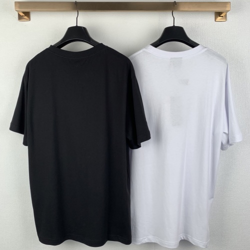 Dior Classic Embroidered Logo T-shirt Unisex Loose Casual Short Sleeve