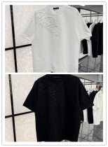 Balenciaga 26SS Personalized Embroidered Logo Short Sleeve Unisex Casual Versatile T-shirt