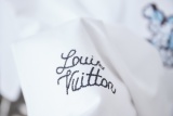 Louis Vuitton 26SS Classic Embroidered Flower Logo Short Sleeve Unisex Versatile Loose T-shirt
