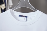Louis Vuitton 26SS Fashion Letter Hot Diamond Short Sleeve Unisex Versatile Loose T-shirt