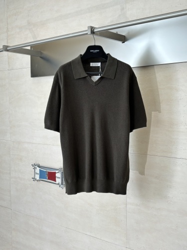 Burberry Fashion Money Style Hooded Knitted Short Sleeves
