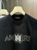 Amiri 26SS Classic 3D Logo Printed Round Neck Short Sleeve Couple's Casual Versatile T-shirt