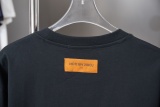 Louis Vuitton 26SS Fashion Letter Hot Diamond Short Sleeve Unisex Versatile Loose T-shirt