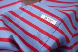 Prada Fashion Logo Printed Stripe Short Sleeve Unisex Casual Versatile T-shirt