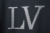 Louis Vuitton 26SS Fashion Letter Hot Diamond Short Sleeve Unisex Versatile Loose T-shirt