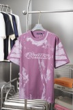 Louis Vuitton 26SS Fashion Graffiti Printed Short Sleeve Unisex Versatile Loose T-shirt