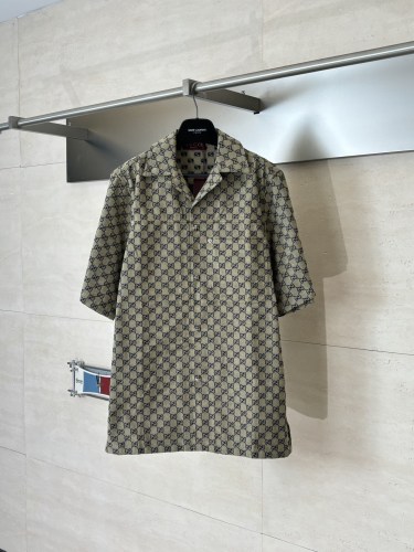 Gucci 26SS New Fashion Full GG Casual Short Sleeved Shirt Set
