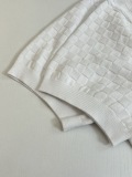 Louis Vuitton 26SS Fashion Checkered Knitted Short Sleeved Polo Shirt