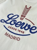 Loewe 26SS Fashion Logo Printed Short Sleeve Couple Casual Versatile T-shirt