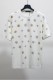 Louis Vuitton Fashion Full Flower Logo Printed T-shirt Unisex Loose Casual Short Sleeve
