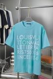 Louis Vuitton 26SS Fashion Logo Printed Short Sleeve Unisex Versatile Loose T-shirt