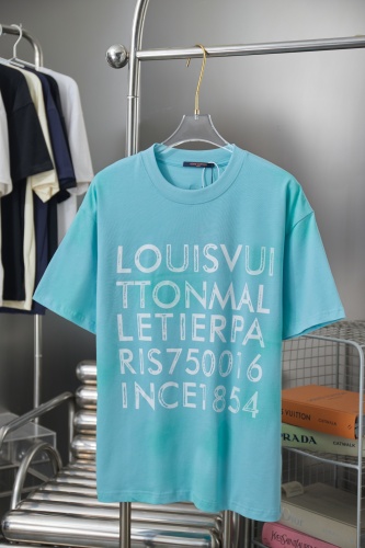 Louis Vuitton 26SS Fashion Logo Printed Short Sleeve Unisex Versatile Loose T-shirt
