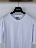 Dior Classic Embroidered Logo T-shirt Unisex Loose Casual Short Sleeve