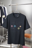 Louis Vuitton 26SS Classic Embroidered Logo Short Sleeve Unisex Versatile Loose T-shirt