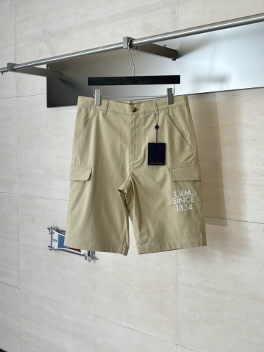 Louis Vuitton 26SS Unisex Fashion Embroidered Logo Casual Work Shorts