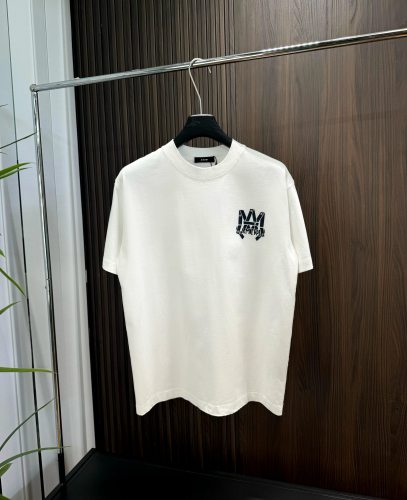 Amiri 26SS Classic Logo Printed Round Neck Short Sleeve Couple's Casual Versatile T-shirt