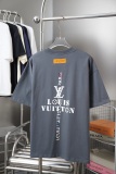 Louis Vuitton 26SS Classic Logo Printed Short Sleeve Unisex Versatile Loose T-shirt