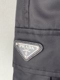 Prada Classic Triangle Logo Workwear Shorts Casual Versatile Sports Pants