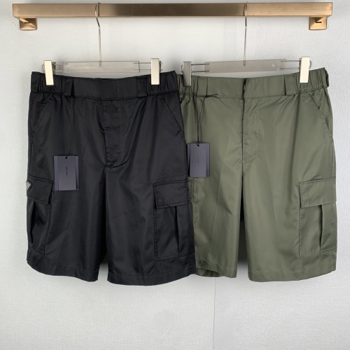 Prada Classic Triangle Logo Workwear Shorts Casual Versatile Sports Pants