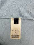 Louis Vuitton Fashion Mesh Hollow Logo Knitted Short Sleeve
