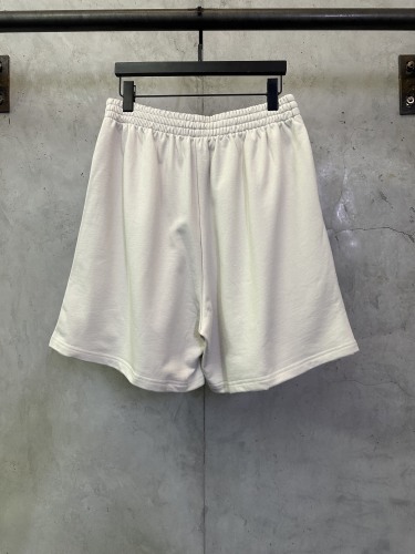 Balenciaga Classic Embroidered Logo Casual Shorts Couple Versatile Loose Sports Pants