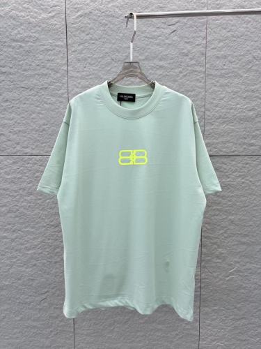 Balenciaga 26SS Fashion 3D Stereoscopic Logo Printed T-shirt Unisex Versatile Loose Short Sleeve