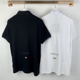 Moncler Classic Embroidered Logo Casual Short Sleeve Polo Shirt