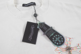 Chrome Hearts 26SS High Street Patchwork Embroidered T-shirt Unisex Versatile Washed Short Sleeve