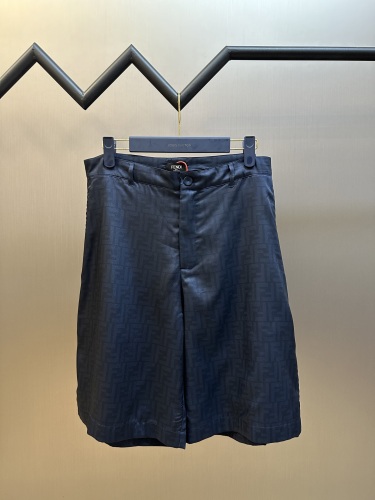 Fendi Classic Full FF Jacquard Casual Shorts