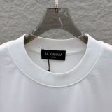 Balenciaga 26SS Fashion 3D Stereoscopic Logo Printed T-shirt Unisex Versatile Loose Short Sleeve