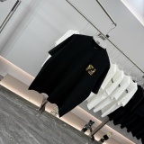 Fendi 26SS Fashion Embroidery LogoT girl Unisex Versatile Loose Short Sleeve