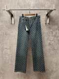 Gucci 26SS Fashion Full GG Casual Versatile Jeans