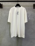 Yves Saint Laurent 26SS Classic Logo Printed Short Sleeve Couple Casual Oversize T-shirt