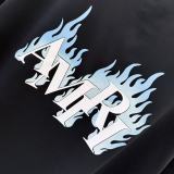 Amiri 26SS Fashion 3D Stereoscopic Logo Printed T-shirt Unisex Versatile Loose Short Sleeve