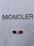 Moncler Classic Embroidered Logo Casual Short Sleeve Polo Shirt