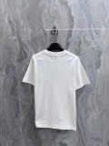 Burberry Fashion Embroidered Flower Warrior Horse Short Sleeve Women's Casual Round Neck T-shirt