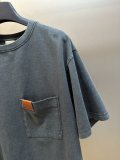 Dior Classic Simple Versatile Casual Loose Washed Short Sleeved T-shirt