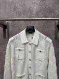 Chanel Women's Fashion Lazy Bow Hollow Collar Long Sleeve Set