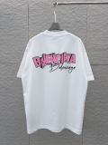 Balenciaga 26SS Fashion 3D Stereoscopic Logo Printed T-shirt Unisex Versatile Loose Short Sleeve