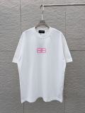 Balenciaga 26SS Fashion 3D Stereoscopic Logo Printed T-shirt Unisex Versatile Loose Short Sleeve