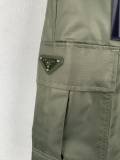 Prada Classic Triangle Logo Workwear Shorts Casual Versatile Sports Pants