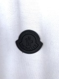 Moncler Classic Embroidered Logo Casual Short Sleeve Polo Shirt