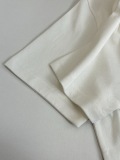 Louis Vuitton Fashion Embroidered Round Neck Short Sleeve Couple Casual Loose T-shirt