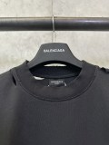 Balenciaga Fashion 3D Earth Printed Distressed T-shirt Unisex Casual Oversize Short Sleeve