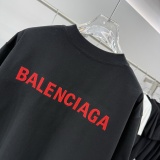 Balenciaga 26SS Simple Embroidered Logo T-shirt Unisex Versatile Loose Short Sleeve
