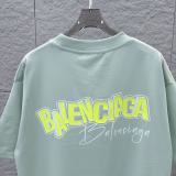 Balenciaga 26SS Fashion 3D Stereoscopic Logo Printed T-shirt Unisex Versatile Loose Short Sleeve